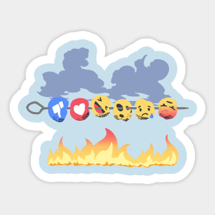 Roasted Emotions Sticker